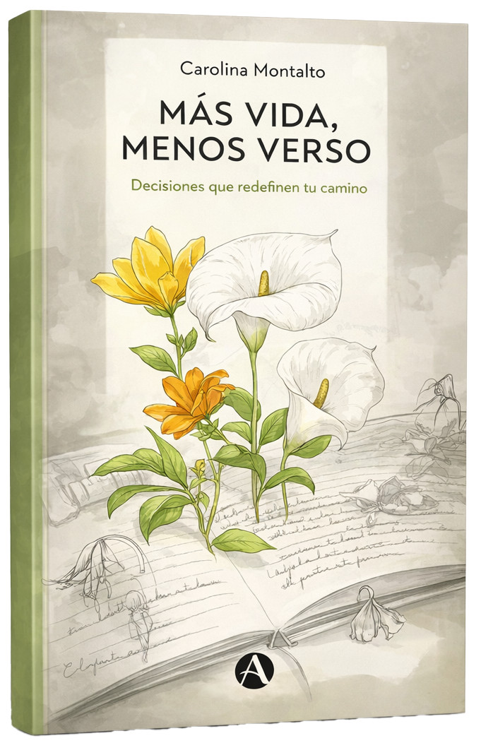 Portada del libro Más Vida, Menos Verso de Caro Montalto
